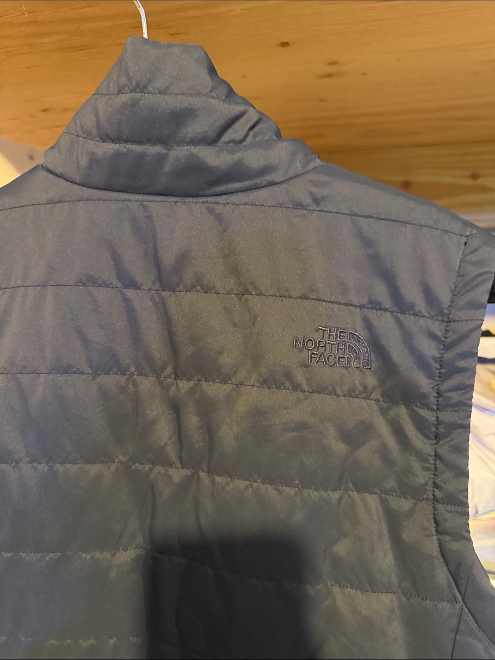 The North Face Navy Quilted Insulated Vest - Picture 5 of 5